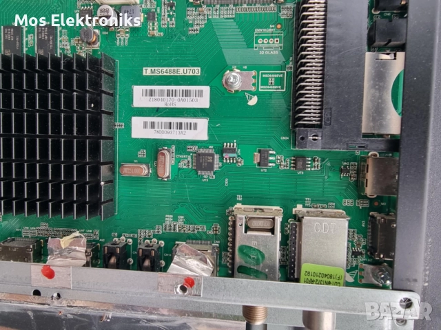 MainBoard - T.MS6488E.U703 - SHARP LC-65CUG8062E, снимка 2 - Части и Платки - 51859919