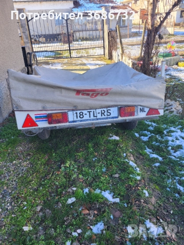 Леко ремарке TAGO, снимка 2 - Ремаркета - 52926553