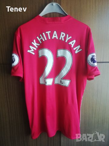 Manchester United Mkhitaryan Adidas оригинална тениска фланелка Манчестър Юнайтед Мхитарян, снимка 1 - Тениски - 45580404