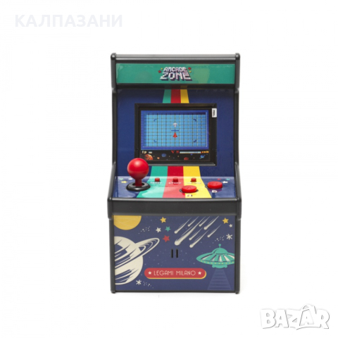Аркадна зона - мини аркаден автомат - 240 игри Legami MMAC0001, снимка 3 - Игри и пъзели - 44938927