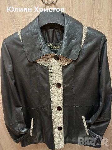 ЯКЕТА ОТ ЕСТЕСТВЕНА КОЖА, снимка 4 - Якета - 54054637