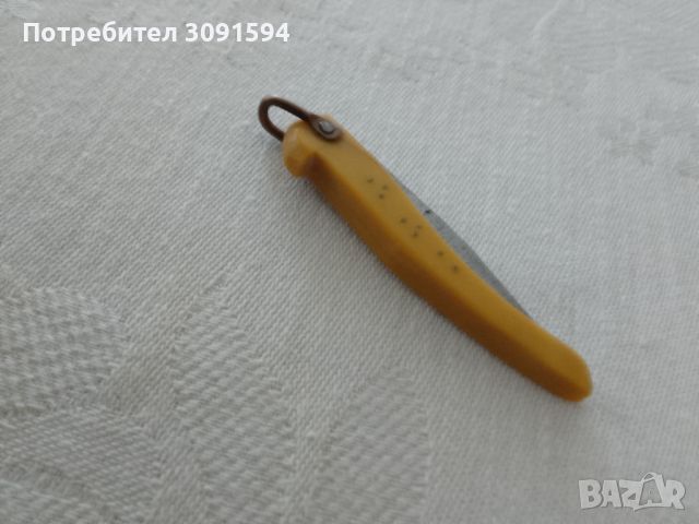  Старо детско джобно ножче  от кост, снимка 6 - Други ценни предмети - 45560074
