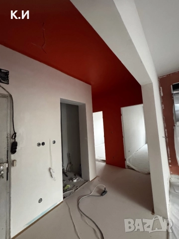 Фина шпакловка и латекс