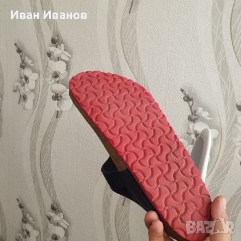 Birkenstock чехли Gizeh Bs 1005301 Тъмносин номер 41 , снимка 9 - Сандали - 46417797