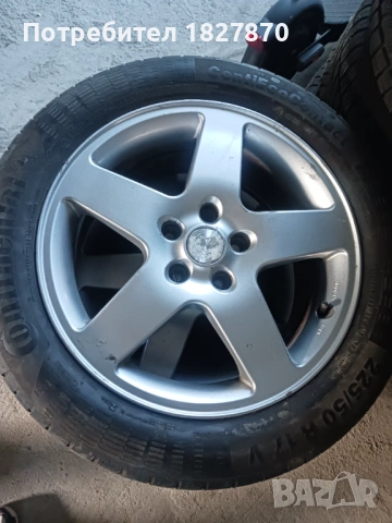 Резервна джанта 17 с гума за Volkswagen, снимка 3 - Гуми и джанти - 53845324
