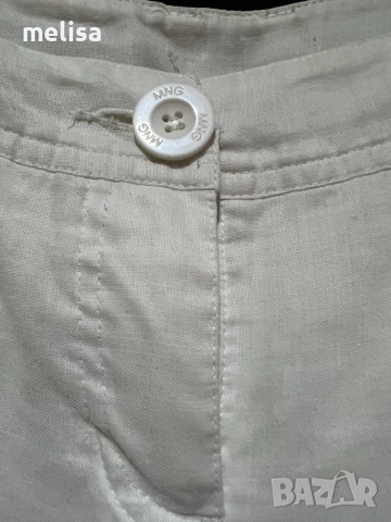 Mango ленен панталон, снимка 2 - Панталони - 52165047