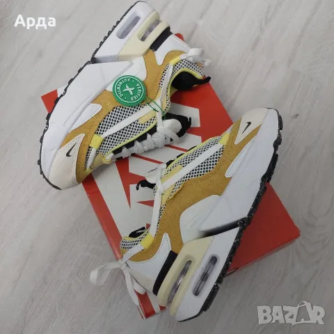 Nike Air Max Furyosa White Yellow, снимка 1 - Маратонки - 48956161