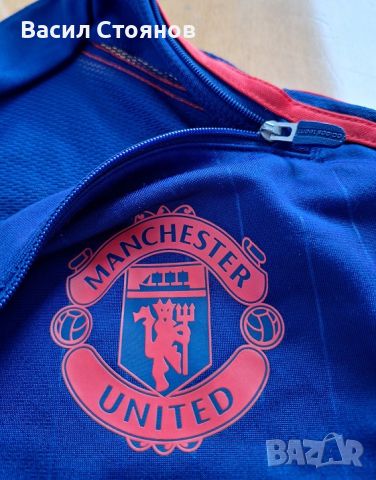 Манчестър Юнайтед / Manchester United Adidas 2015-16г. - горнище размер М, снимка 3 - Фен артикули - 45510763