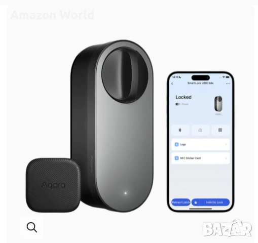 ‼️‼️Aqara Smart Lock U200 Lite - MОСТРА ‼️, снимка 2 - Други стоки за дома - 53755563