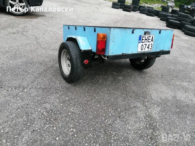 Ремарке със РЕГИСТРАЦИЯ.Намира се в град Габрово! , снимка 2 - Ремаркета - 49700763