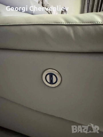 Кожен ъглов диван + релакс механизъм 230 на 160, снимка 3 - Дивани и мека мебел - 52383135