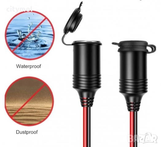 Автомобилен удължител, гнездo за запалка(ж), 3 метра, 12V/24VDC, 10A,, снимка 4 - Аксесоари и консумативи - 52287107