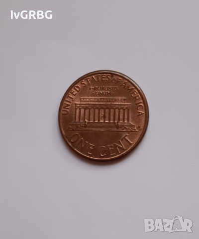 1 цент САЩ 1996 1 цент 1996 Американска монета Линкълн , снимка 3 - Нумизматика и бонистика - 44995101