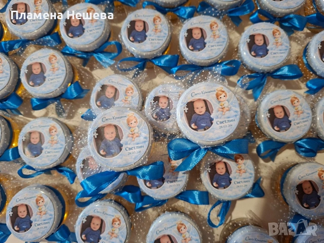 Подаръци за кръщене, бурканче с мед!, снимка 6 - Декорация - 54024029