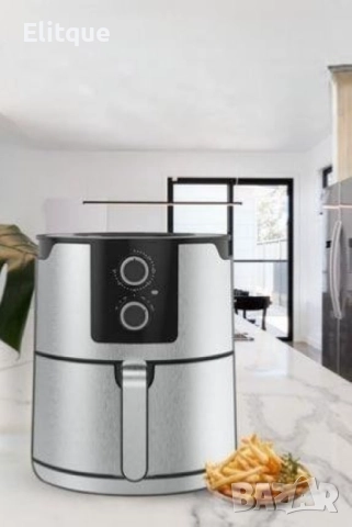 ФРИТЮРНИК С ГОРЕЩ ВЪЗДУХ /Air Fryer, снимка 4 - Друга електроника - 52852612