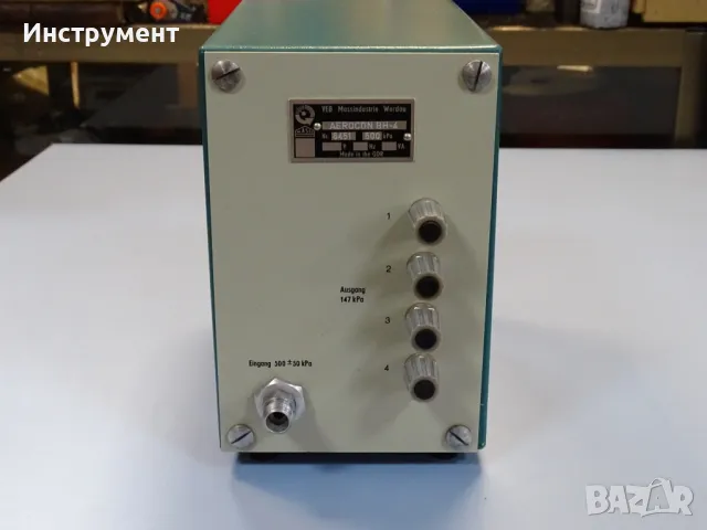 Уред за активен контрол VEB AEROCON BH-4 air gauge unit 500kPa, снимка 7 - Резервни части за машини - 47190553