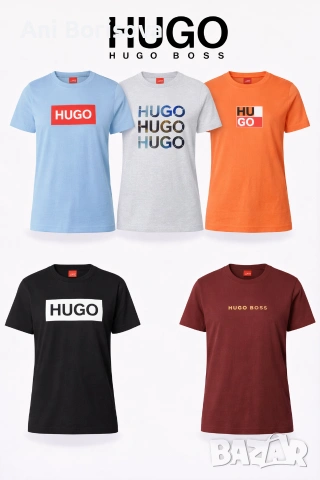 Дамски тениски Hugo Boss Tommy Hilfiger Calvin Klein The North Face нови модели, снимка 2 - Тениски - 54248904