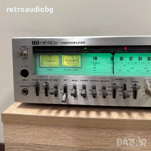 🔈Ретро ресивър - усилвател с тунер - ITT HIFI 8033🔈, снимка 2 - Ресийвъри, усилватели, смесителни пултове - 53597731