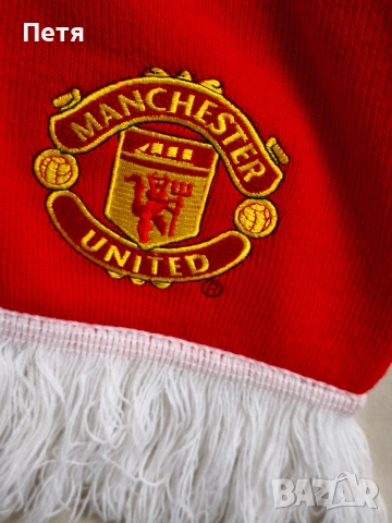 Manchester United, шал, снимка 4 - Фен артикули - 52683245