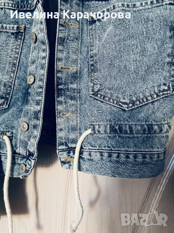 Дамско дънково яке , снимка 4 - Якета - 53720323