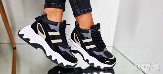 дамски боти с пух nike adidas puma , снимка 4 - Дамски боти - 52031936