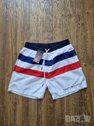 Страхотни мъжки къси шорти за плаж TOMMY HILFIGER & BURBERRY бански размер S,M, L,XL,2XL, 3XL , снимка 10 - Бански - 50091741