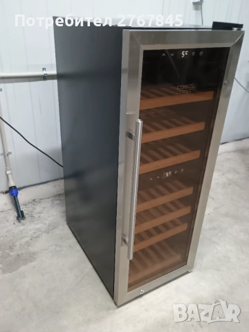 Хладилна витрина за охлаждане на вино CASO DESIGN, снимка 2 - Хладилници - 53446972