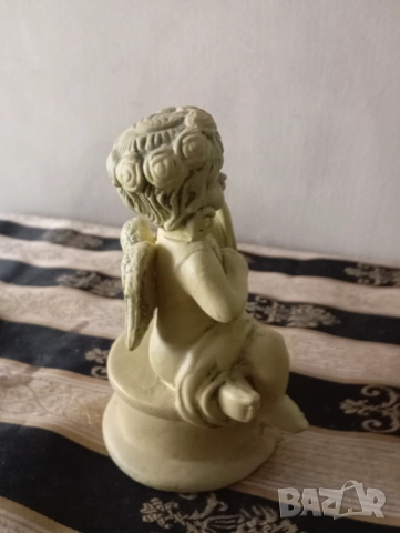 Керамична статуетка ангелче, снимка 4 - Статуетки - 47801639