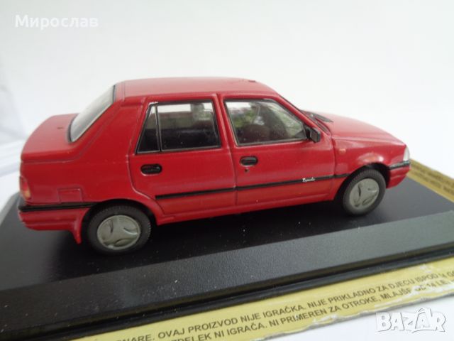 1:43 DACIA SUPERNOVA ДАЧИЯ КОЛИЧКА ИГРАЧКА МОДЕЛ, снимка 3 - Колекции - 46441403