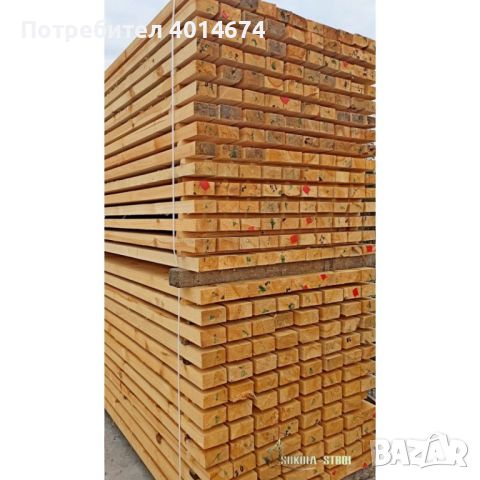 Дървен материал от производител - Греди 5х10 НА 3м,4м,5м, снимка 2 - Строителни материали - 45684162