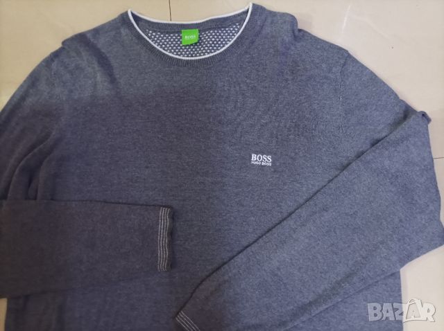 Hugo Boss пуловер original  3 XL  голям размер , снимка 4 - Пуловери - 45422757
