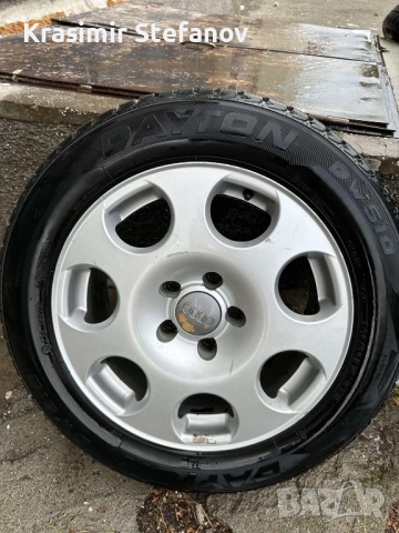 205/60/16 4бр Алуминиеви джанти с зимни гуми