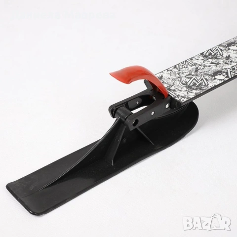 Детска тротинетка за пързаляне по сняг и каране по асфалт., снимка 6 - Скутери и тротинетки - 53380434