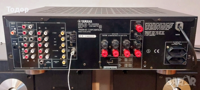Yamaha natural sound av receiver  rx-v430 rds, снимка 5 - Ресийвъри, усилватели, смесителни пултове - 52898804