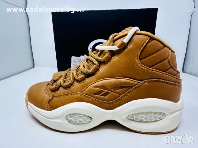 Маратонки SNS x Reebok Question Mid Sneakers, снимка 7 - Маратонки - 46535222