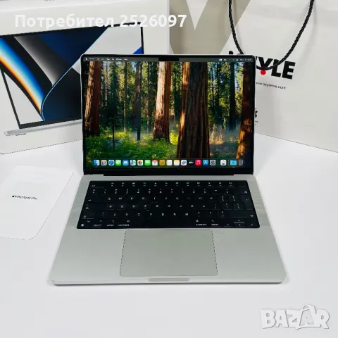 MacBook Pro 14 M1 Pro 512GB/16GB/8-CPU/14-GPU, снимка 2 - Лаптопи за работа - 48610066