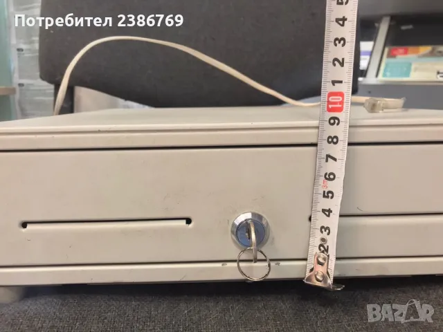 Каса са пари с ключ и кабел за свързване, снимка 4 - Сейфове и каси - 50251369