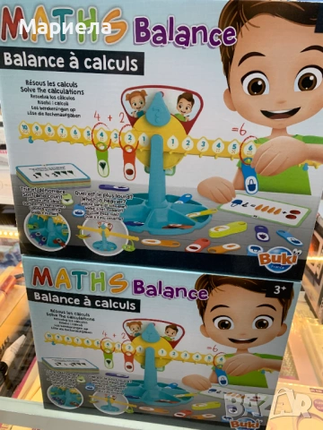 Математическа везна Buki France, снимка 3 - Образователни игри - 54189557