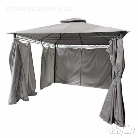 Шатра MUHLER 3х3х2,6м, снимка 2 - Градински мебели, декорация  - 54155007