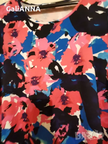 СТРАХОТНА ТУНИКА ЕФЕКТЕН ДЕСЕН 3XL-4XL, снимка 5 - Туники - 50338800