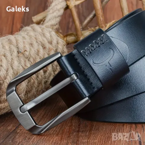 Премиум* Мъжки Ежедневен Спортен Колан COWATHER*/ Естествена телешка кожа!, снимка 4 - Колани - 49927906