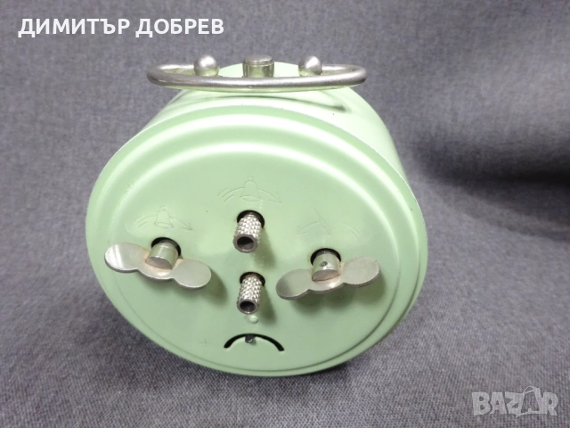 СТАР РЕТРО МЕХАНИЧЕН ЧАСОВНИК БУДИЛНИК GERMANY, снимка 5 - Антикварни и старинни предмети - 54113533