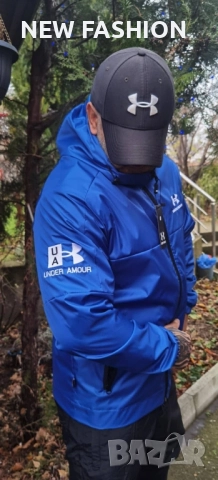 Мъжка Ветровка - лого Бродирано ✨ Under Armour 