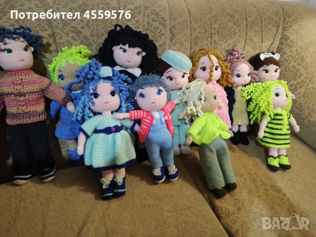 Плетени кукли, снимка 4 - Кукли - 53773251