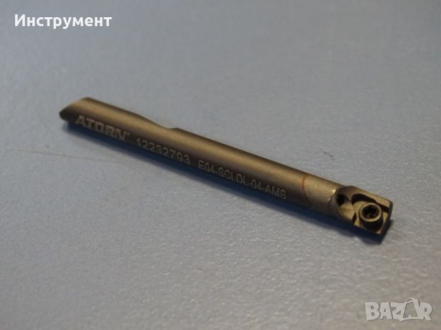 Борщанга със сменяемa пластинa ATORN Е04 SCLDL04-AMS boring bar 12232793, снимка 3 - Други инструменти - 46658192