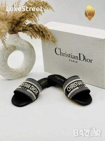 Dior 🤍Дамски Чехли, снимка 2 - Чехли - 54137291