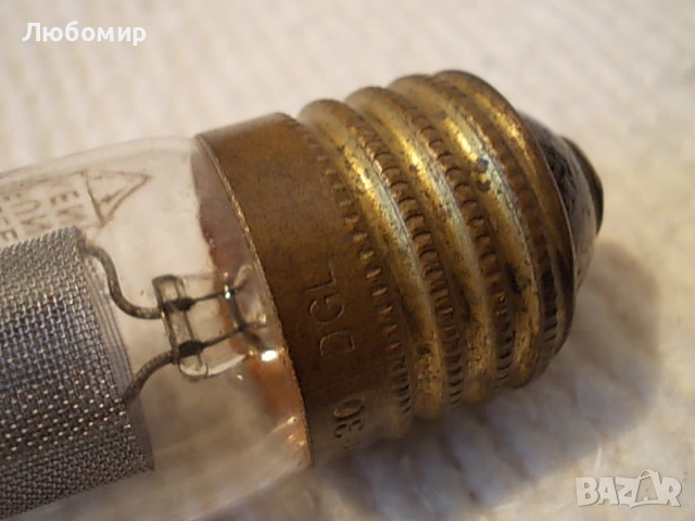 Радиолампа Te 30 TELEFUNKEN, снимка 8 - Друга електроника - 53915862