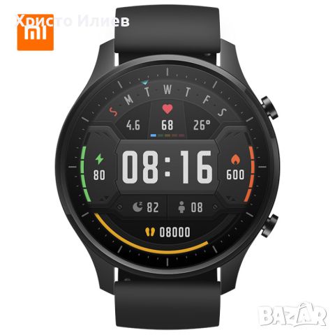 Смарт часовник Xiaomi MI Smart Watch Black Нов с опаковка, снимка 1 - Мъжки - 45618767