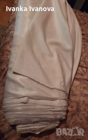 Топове от плат от соца, двойно навити., снимка 6 - Платове и дамаски - 52552029