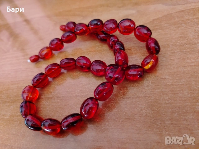 Красив гердан от кехлибар 2, снимка 9 - Колиета, медальони, синджири - 53601830